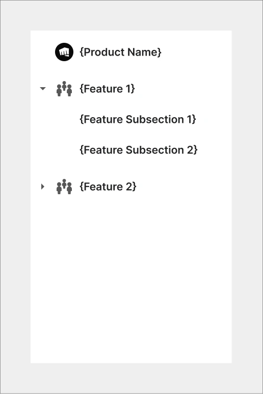 design system menu changes